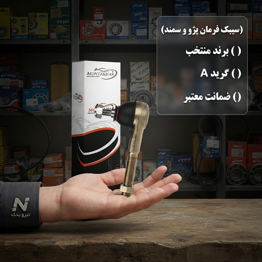 سیبک فرمان راست  برند منتخب (پژوپارس ،پژو405، سمند )