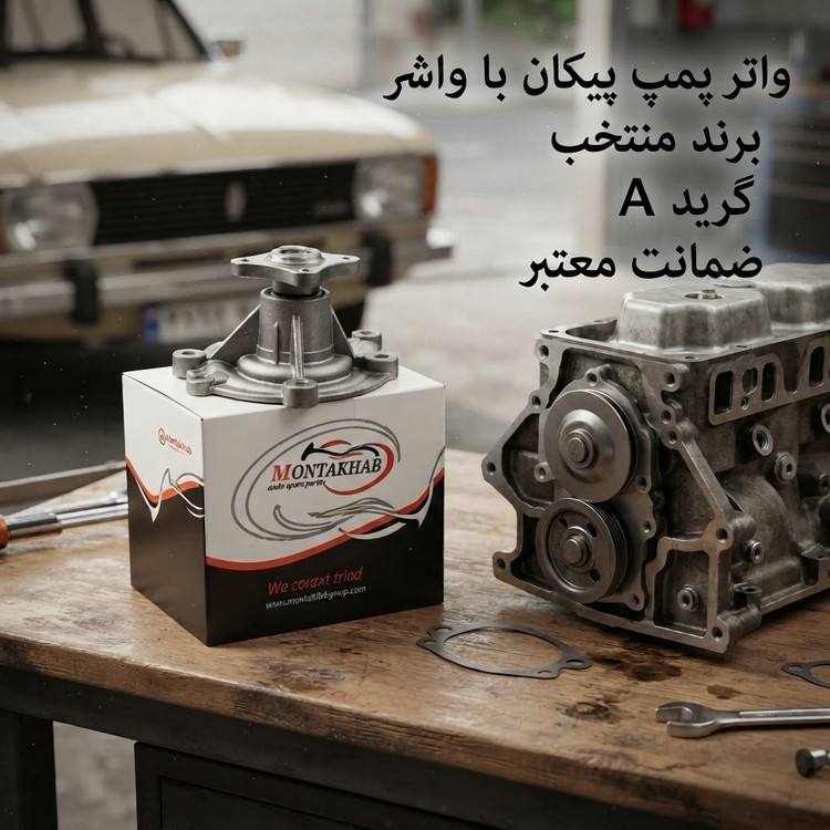 واتر پمپ پیکان با واشر برند منتخب