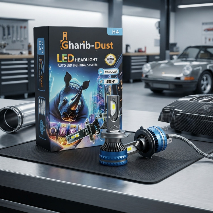 هدلایت H4 Gharib-Dust ZX200 LED Headlight